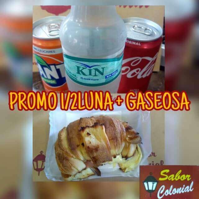 medialuna mas gaseosa