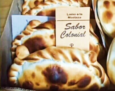 empanadas de lomo a la mostaza