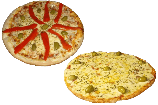 promo de 2 pizzas