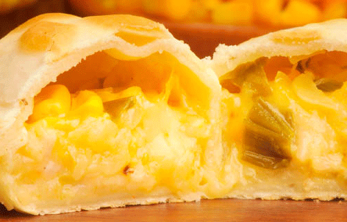 empanada vegetariana de humita