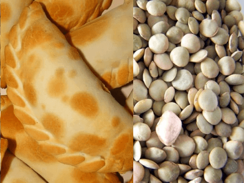 empanadas de lentejas