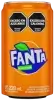 Bebida Fanta gaseosa en lata